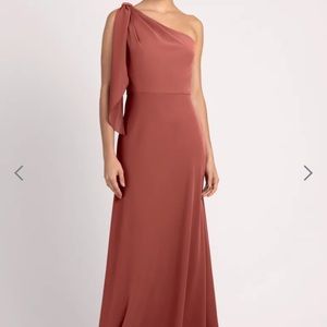 Jenny Yoo Rae Bridesmaid Dress in English Rose